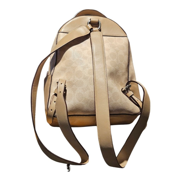 Coach Beige Backpack with Eyeglass Case - Picture 9 of 17